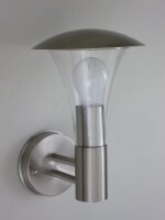 Edelstahl Außenleuchte Wandleuchte Wien  Wandlampe Außenlampe Außenbeleuchtung