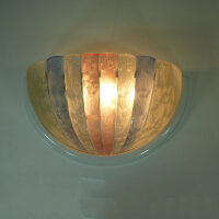 Glas-Wandleuchte "Rosi" Wandlampe in Pastelltönen Wand-Treppen-Beleuchtung