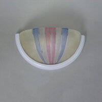 Glas-Wandleuchte "Rosi" Wandlampe in Pastelltönen Wand-Treppen-Beleuchtung