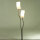 Halogen Stehleuchte Madrid 2 flammig Lampe mit Opalglas Standlampe