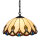 Deckenleuchte Chantal Echtglas Tiffany Stil  Pendelllampe