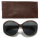 Hochwertige moderne Damen Sonnenbrille der Marke Dapo, diverse Modelle rund Modell 8 braun-schwarz