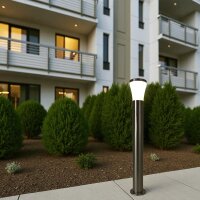 LED Außenleuchte Hanau Stehleuchte Sensor