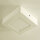 LED Decken- Wandleuchte Belina eckig 12 cm Badleuchte