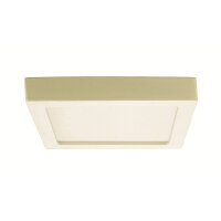 LED Decken- Wandleuchte Belina eckig 17cm Badleuchte