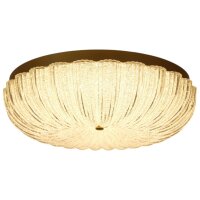 LED Dekenleuchte Isla D: 40cm messing/weiß...