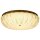 LED Dekenleuchte Isla D: 40cm messing/weiß Lichtfarbe wechselbar