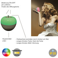 LED Dekoleuchte "Apple" dimmbar Lampe durch...