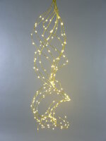 LED Girlande Gold Warmweiß 180 flammig Innen Dekorationsbeleuchtung Dekoleuchte
