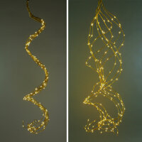 LED Girlande Gold Warmweiß 180 flammig Innen