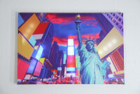 LED Leinwandbild 3D Wandbild Beleuchtung Bild  Wanddekoration LED-Bild New York
