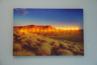 LED Leinwandbild 3D Wandbild m. Beleuchtung Bild 40x60cm Wanddekoration LED-Bild Canyon