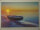 LED Leinwandbild 3D Wandbild m. Beleuchtung Bild 40x60cm Wanddekoration LED-Bild Boot