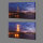 LED Leinwandbild 3D Wandbild m. Beleuchtung Bild 40x60cm Wanddekoration LED-Bild Paris