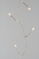 LED Lichterkette 48 flammig Batterie betrieben Deko...