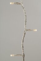 LED Lichterkette 48 flammig Batterie betrieben Deko für außen und Innen warmweiß