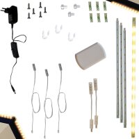 LED Lichtleiste 3 LED Stick  warmweiss Unterbauleuchte
