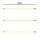 LED Lichtleiste 3 LED Stick  warmweiss Unterbauleuchte