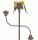 LED Solar Gartenstecker Hund Solarleuchte Solarfigur Dekoration Hund