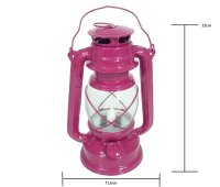 LED Solar Laterne Rola mit LED flackernd Solarleuchte Dekolampe Gartenleuchte beerenfarben