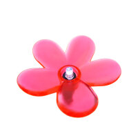 LED Solar Stick "Flower bunt" 18 flg, Garten Wegeleuchte, Dekorationsbeleuchtung