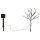 LED Solar Stick Flower klar 20 flg. Gartenbeleuchtung Blütenstrauch Solarleuchte