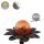 LED Solar-Außen-Gartenstecker FLORA Deko-Wege-Leuchte-Lampe Metall Glaskugel
