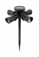 LED Solarleuchte Uffe mit 4 Strahlern...