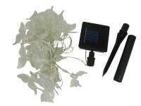 LED Solar-Lichterkette diverse Dekoration-Garten-Beleuchtung Solarleuchte Lampe Schmetterling