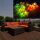 LED Solar-Lichterkette diverse Dekoration-Garten-Beleuchtung Solarleuchte Lampe Blume bunt