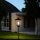 LED Solar-Wegeleuchte-Laterne JUNO m. Spieß Garten-Dekorations-Lampe Metall-Glas Einzeln