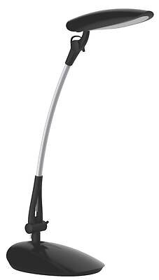 LED Tischleuchte Jordy schwarz Schreibtischleuchte 9W Nachttischlampe