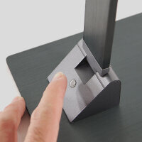 LED Tischleuchte Tekin Touch-Dimm-Schalter Schreibtischleuchte anthrazit-schwarz
