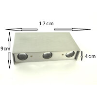 LED Wandleuchte Gera Wandlampe up & down 6W 330lm 3000K Hausbeleuchtung Lampe