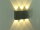 LED Wandleuchte Gera Wandlampe up & down 6W 330lm 3000K Hausbeleuchtung Lampe