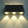 LED Wandleuchte Gera Wandlampe up & down 6W 330lm 3000K Hausbeleuchtung Lampe