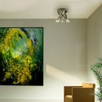 LED-Deckenleuchte DEVIN 5- flammig Deckenstrahler Wand-Decken-Lampe 20 cm- 5 flammig