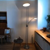 LED-Stehleuchte Livio LED-Deckenfluter mit...