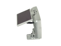 Leuchtstarker Solar-LED-Außenwandstrahler Raven separatem Solarmodul und Sensor