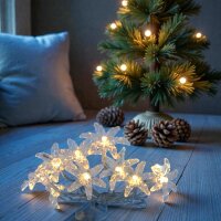 Lichterkette Blume 10 LED batteriebetrieben...