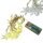 Lichterkette Blume 10 LED batteriebetrieben Dekobeleuchtung Tisch- Fensterdekoration warmweiß