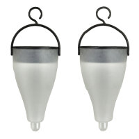 2 x LED Solarleuchte Demi farbwechselnd