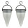 2 x LED Solarleuchte Demi farbwechselnd