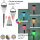 2 x LED Solarleuchte Demi farbwechselnd