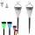 2 x LED Solarleuchte Demi farbwechselnd