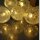 Lichterkette Bubble ball 10 LED batteriebetrieb Weihnachtsbeleuchtung Tischdeko LED-warmweiß