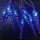 Lichterkette Eiszapfen 10 LED batteriebetrieben Weihnachtsbeleuchtung Tischdeko LED-blau