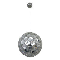 Moderne Deckenleuchte Pendelleuchte Florence Metall Chrom...