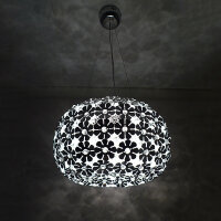 Moderne Deckenleuchte Pendelleuchte Florence Metall Chrom 3 Modelle Hängelampe 43 cm
