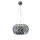 Moderne Deckenleuchte Pendelleuchte Florence Metall Chrom 3 Modelle Hängelampe 43 cm